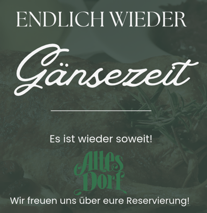 Gänsezeit